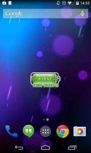 [Battery Theme] Bubbles Green截图3