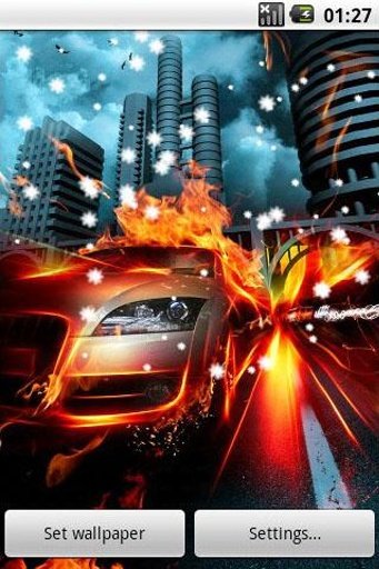 3D Flame Live Wallpaper截图4