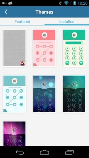 AppLock Theme Dawn截图3