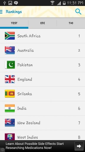 Cricket Schedule 2015截图1