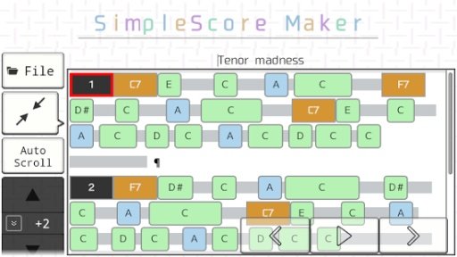 Simple Score Maker/Sheet Music截图4