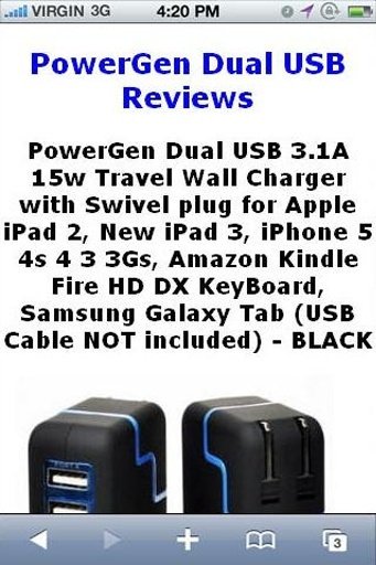 Dual USB Charger Reviews截图2