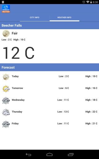 Vermont Weather截图4