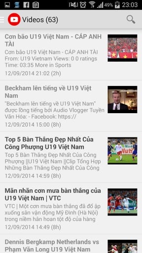 U19 Việt截图1