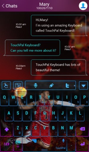 TouchPal SkinPack NBASlamDunk截图4