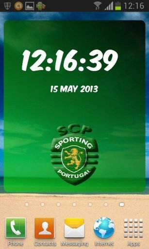 Sporting Portugal Clock截图1