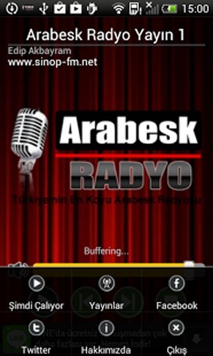 Arabesk Radyo Resmi Uygulama截图2