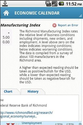 Calendario econ&oacute;mico截图1