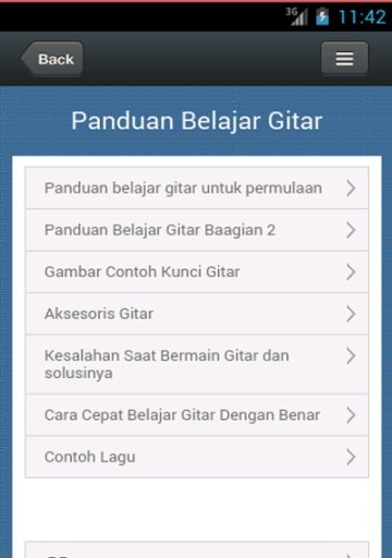 Panduan Belajar Gitar截图1