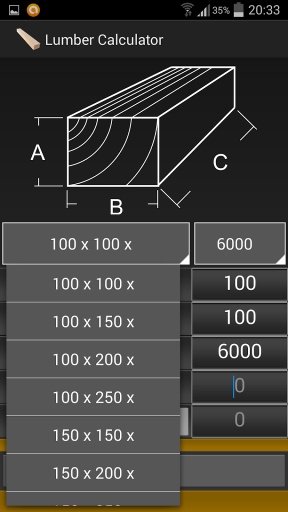 Lumber Calculator截图4