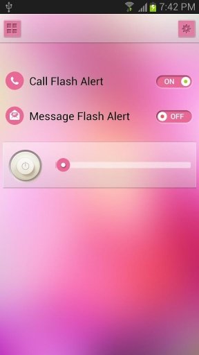 Flash Blink On Call - SMS截图2