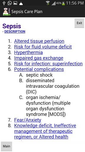 Sepsis Nurse Care Plan截图4