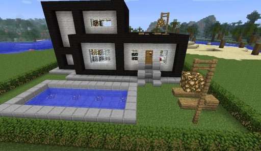 Amazing MCPE Modern House截图5