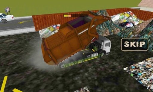 3D Garbage Truck Driver截图4