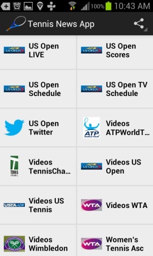 Tennis News App截图1