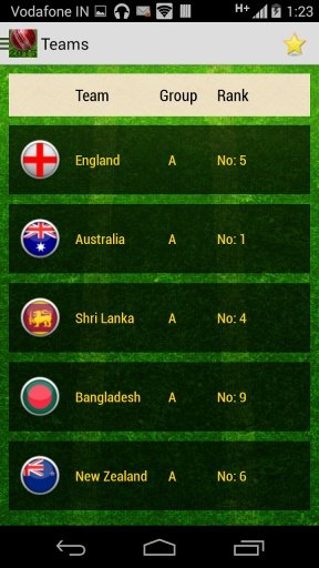 Cricket Fixtures 2015截图4