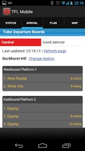 TFL Mobile - Transport London截图6