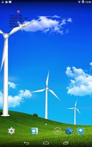 Wind turbines - meteo station截图4