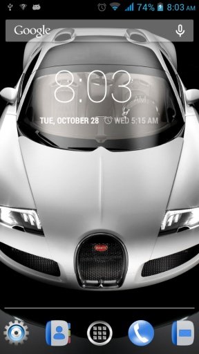 Bugatti Live Wallpaper截图1