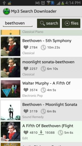 Mp3 Search Downloader截图4