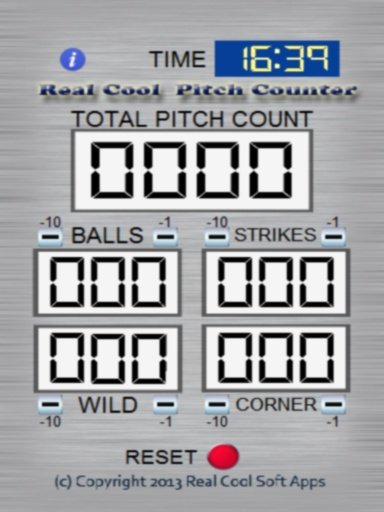 Real Cool Pitch Counter截图5