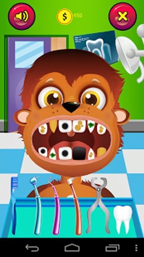 Crazy Monkey Dentist Game截图1