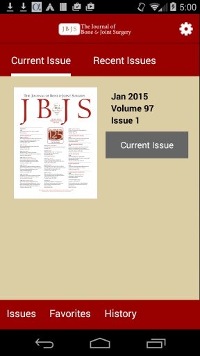 JBJS Journals截图5