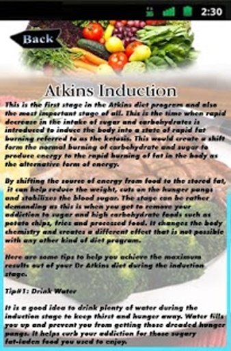 Atkins Induction截图1