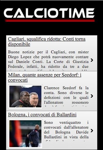 CALCIOTIME Notizie Sportive截图3