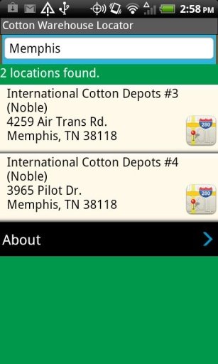 Cotton Warehouse Locator截图3