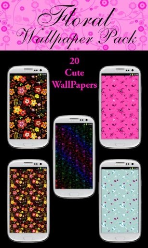 Free Floral Wallpaper Pack截图5