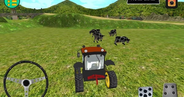 农用拖拉机驾驶模拟器截图4