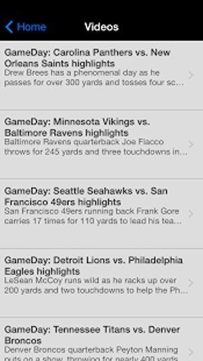 NFL News, Scores and Video截图1