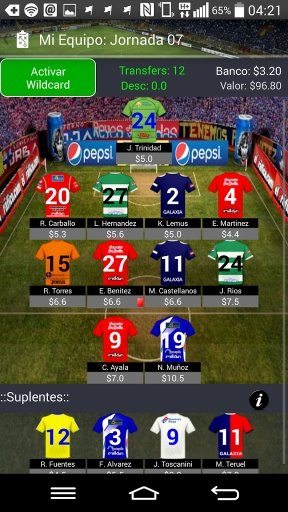 Fantasy Futbol El Salvador截图4