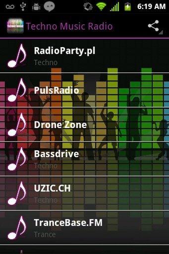 Techno, Trance Music Radio截图3