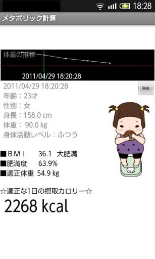 Metabolic calculator截图4