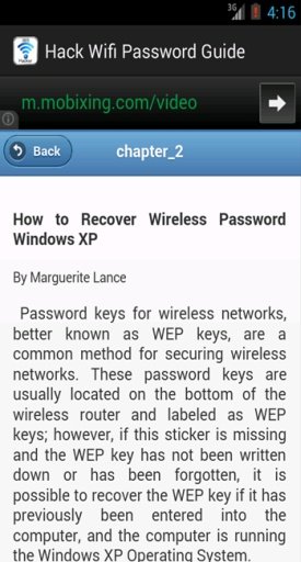 Hack Wifi Password Guide截图2
