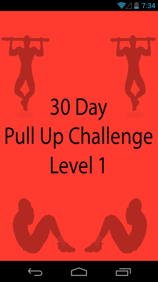 30 Day Pullup Challenge Level1截图4