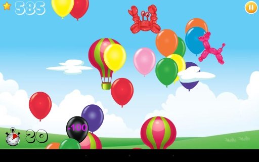 Tap the balloons - for kids截图2