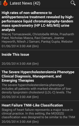 Cardiology News截图2