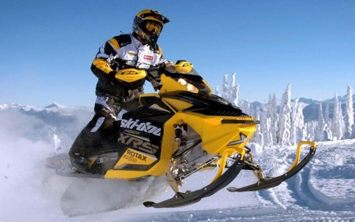 Snow Moto Drift Racing截图4