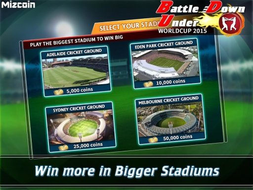 BDU - Cricket World Cup 2015截图2