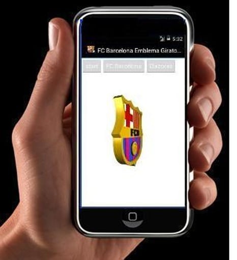 FC Barcelona Emblema Giratorio 3D截图1