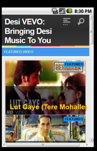 DesiVEVO: Desi Music &amp; More截图1