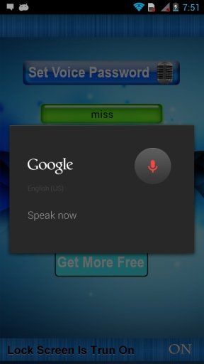 Voice Screen Lock HD截图1