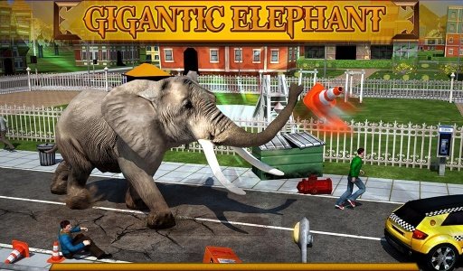 Angry Elephant Attack 3D截图3