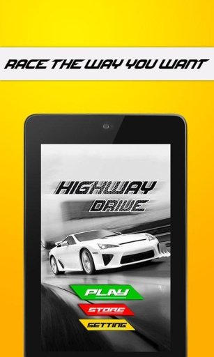 Highway Drive Rush截图2