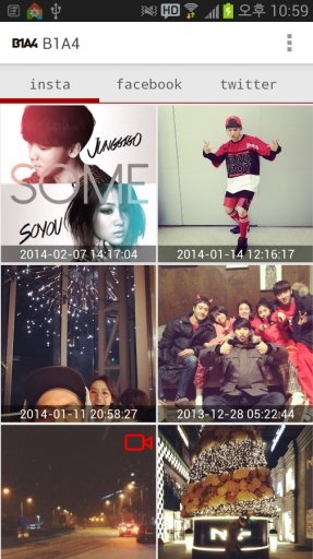 B1A4-옌셜 공식 SNS 모음截图6