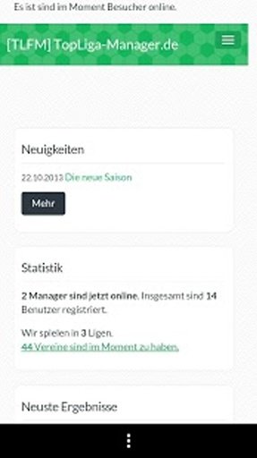 TopLiga-Manger.de - Das Spiel截图1