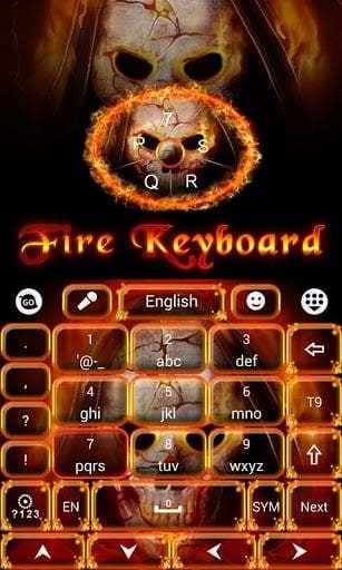 Fire Soul GO Keyboard Theme截图5